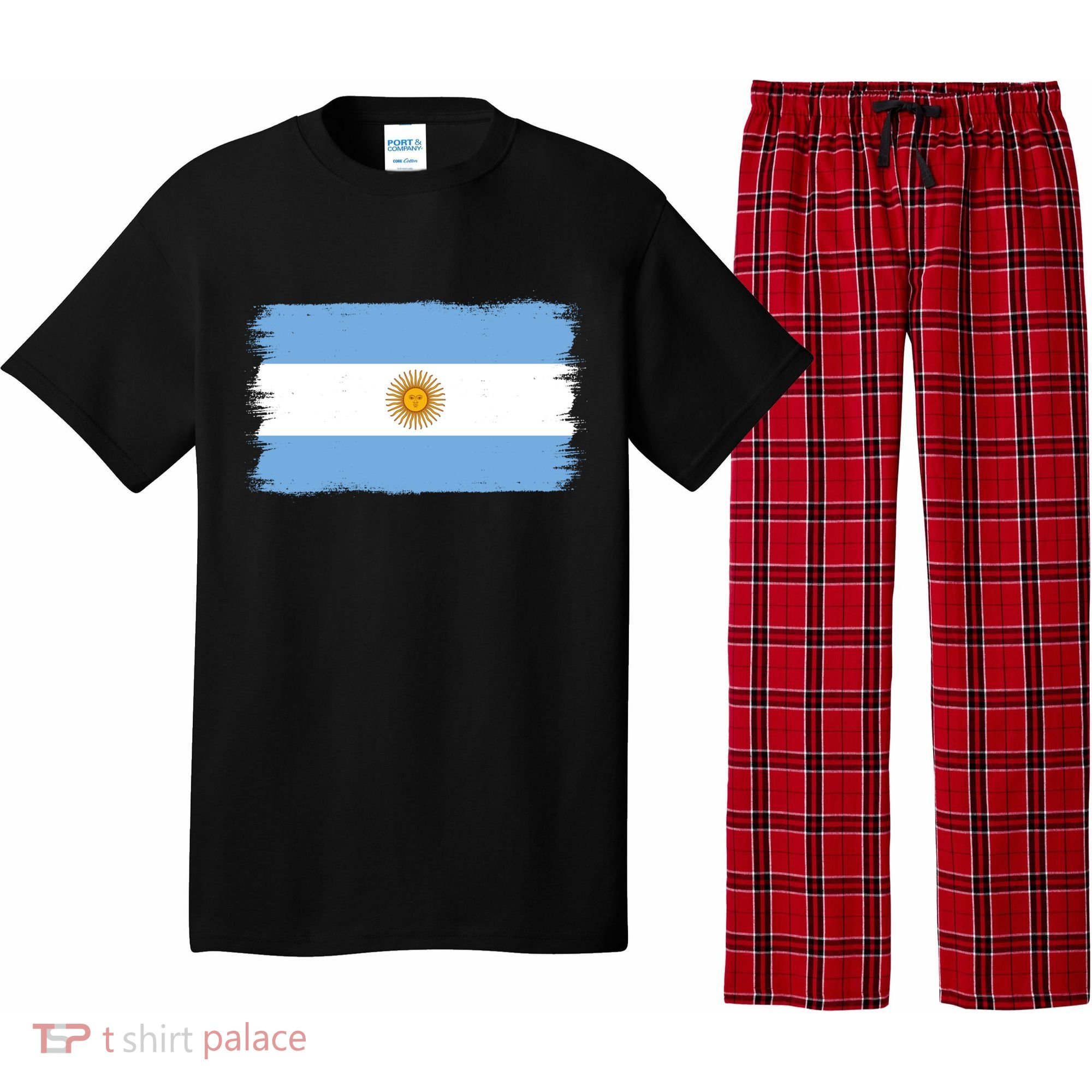 Argentinian Flag Argentina Gift Pajama Set