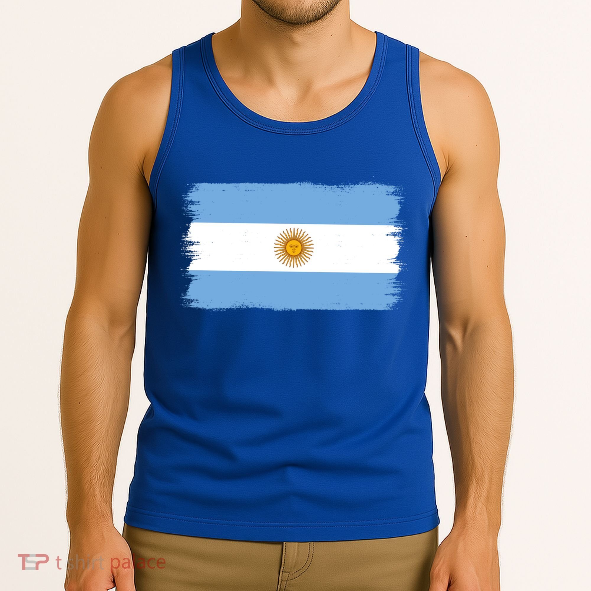 Argentinian Flag Argentina Gift Tank Top