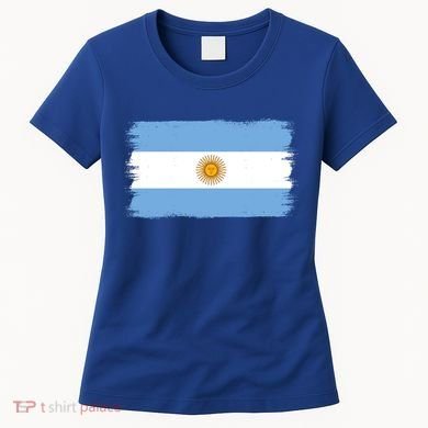 Argentinian Flag Argentina Gift Women's T-Shirt
