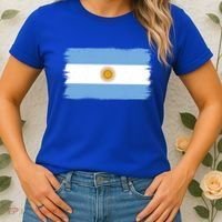 Argentinian Flag Argentina Gift Women's T-Shirt thumb 2