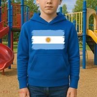 Argentinian Flag Argentina Gift Kids Hoodie thumb 2