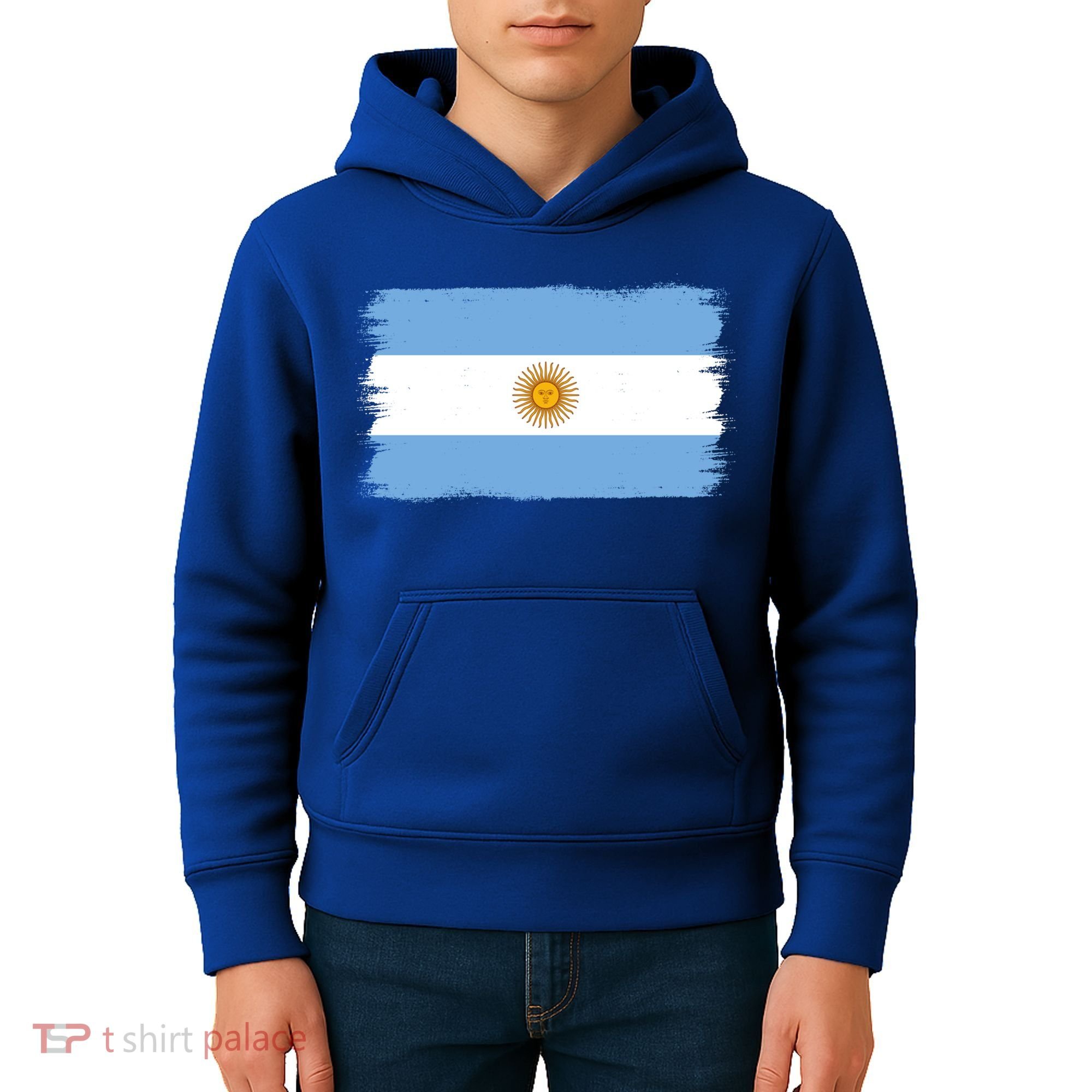 Argentinian Flag Argentina Gift Kids Hoodie
