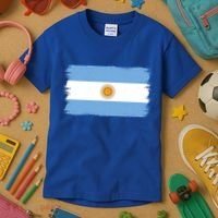 Argentinian Flag Argentina Gift Kids T-Shirt thumb 3