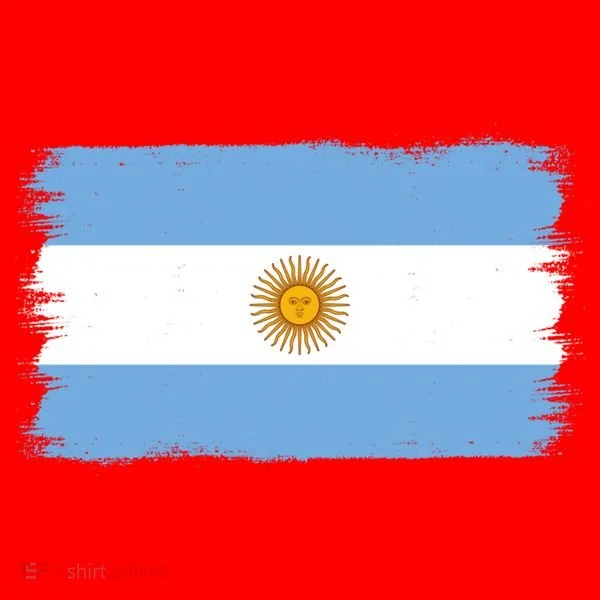Argentinian Flag Argentina Gift Santa Hat