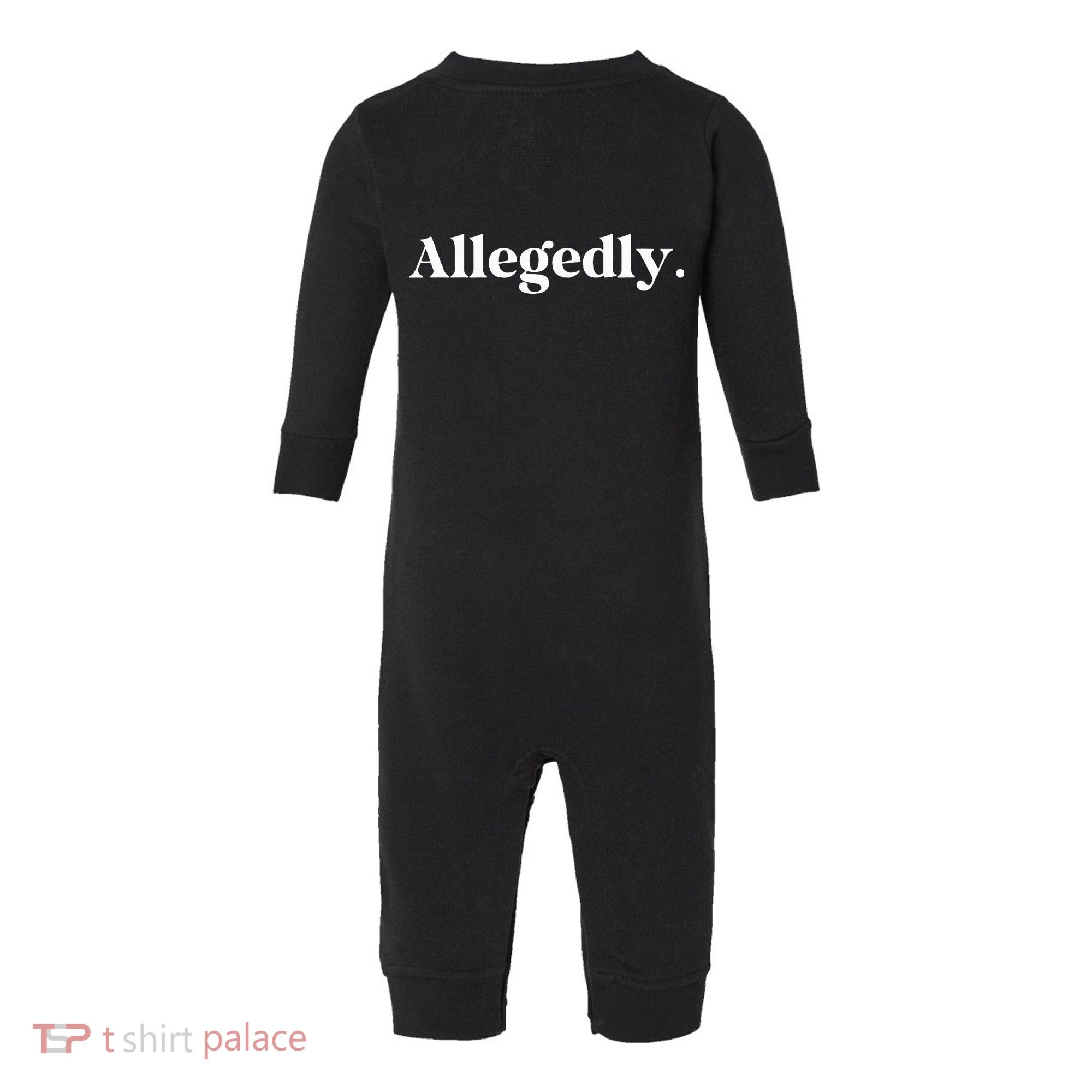 Allegedly Funny Attorney Infant Fleece One Piece