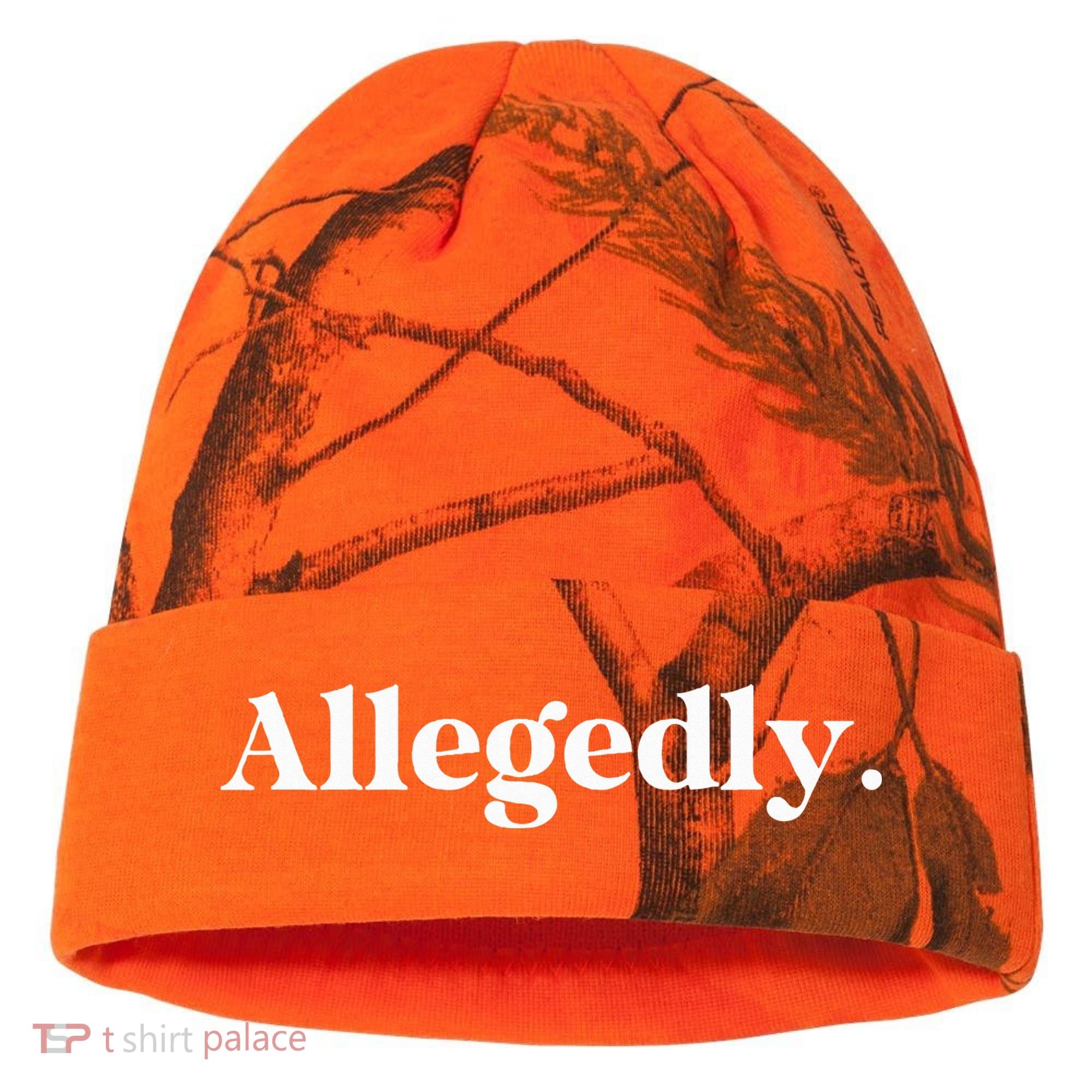 Allegedly Funny Attorney Kati Licensed 12" Camo Cuffed Beanie