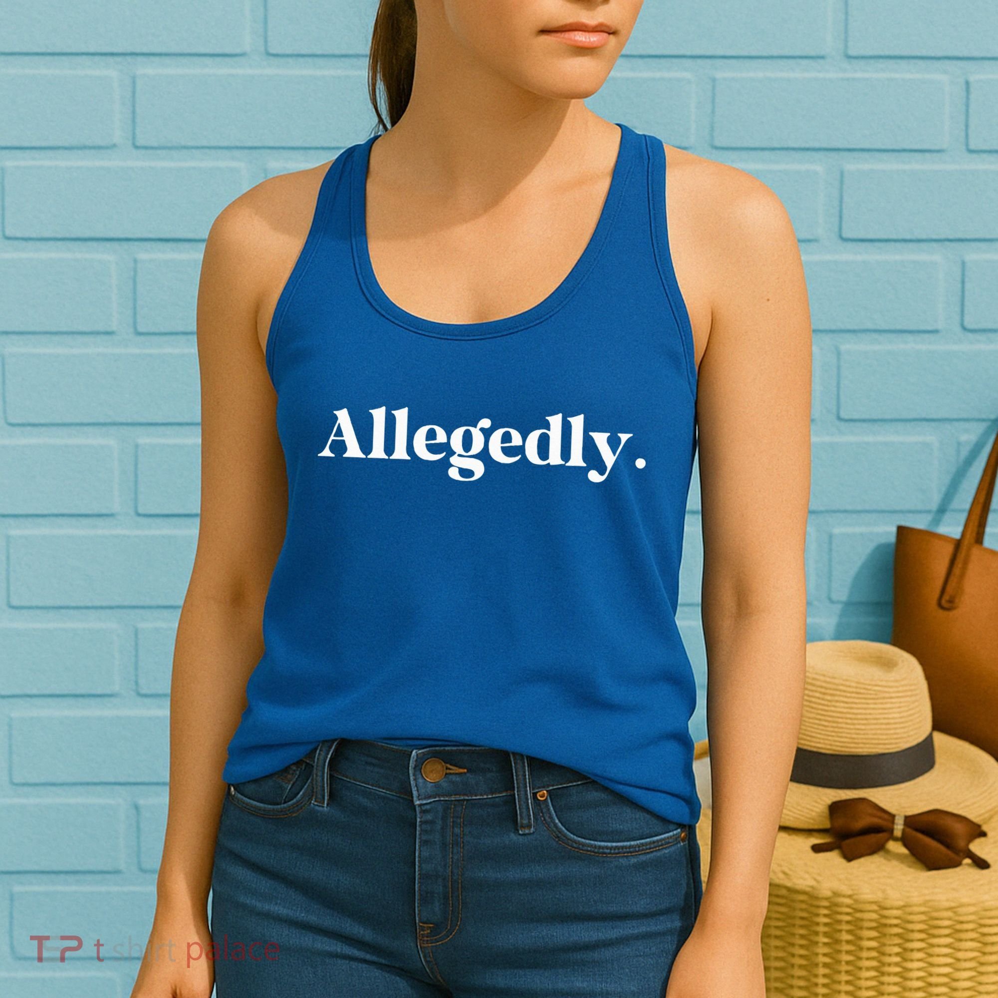 Allegedly Funny Attorney Women's Tank Top