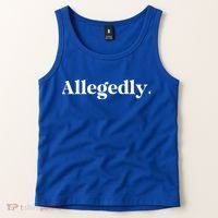 Allegedly Funny Attorney Tank Top thumb 2