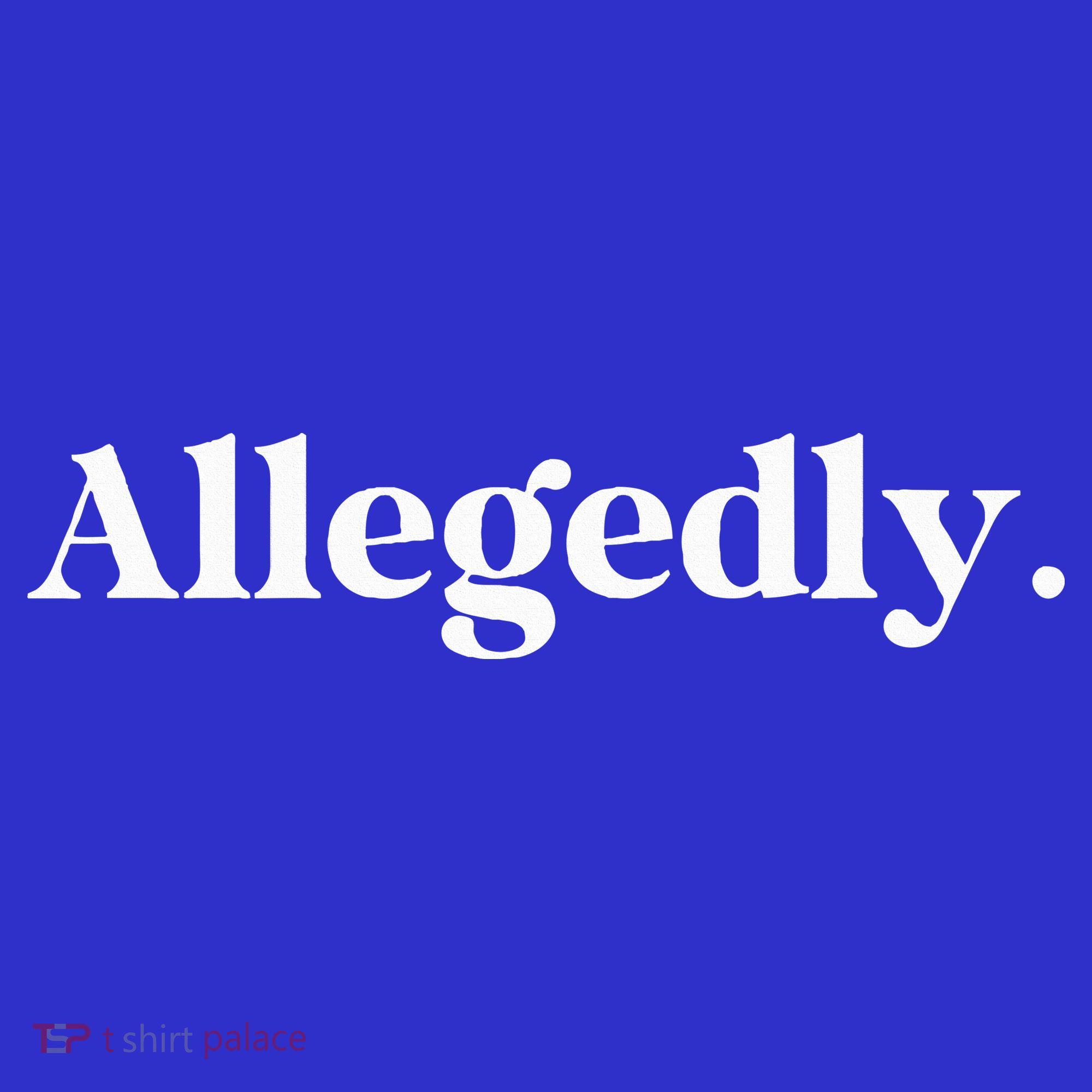 Allegedly Funny Attorney Tank Top