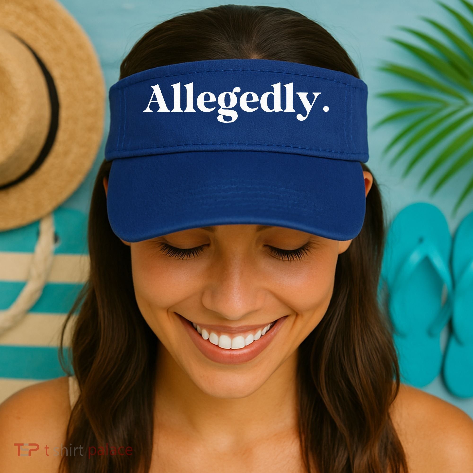 Allegedly Funny Attorney Visor