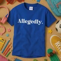 Allegedly Funny Attorney Kids T-Shirt thumb 3