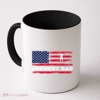 American Flag Archery Dad Father's Day Meaningful Gift Coffee Mug thumb 0