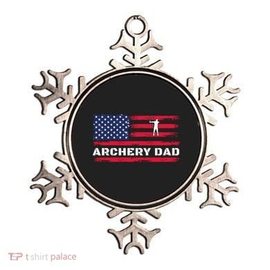 American Flag Archery Dad Father's Day Meaningful Gift Ornament