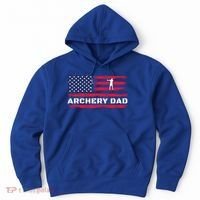 American Flag Archery Dad Father's Day Meaningful Gift Hoodie thumb 0