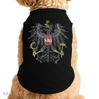 Austrian Flag Austria Coat Of Arms Vienna Eagle Doggie Tank