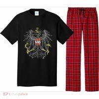 Austrian Flag Austria Coat Of Arms Vienna Eagle Pajama Set thumb 0