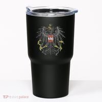 Austrian Flag Austria Coat Of Arms Vienna Eagle Tumbler thumb 0