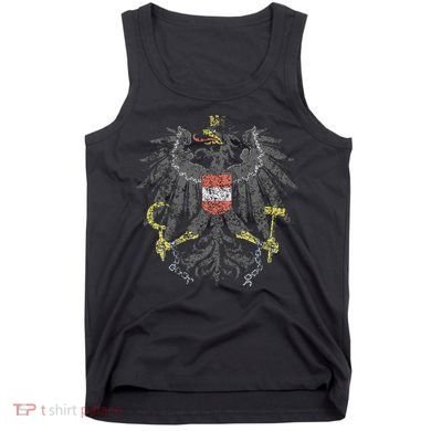 Austrian Flag Austria Coat Of Arms Vienna Eagle Tank Top