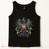 Austrian Flag Austria Coat Of Arms Vienna Eagle Tank Top thumb 2