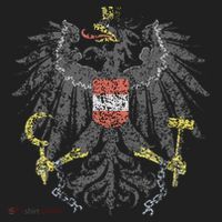 Austrian Flag Austria Coat Of Arms Vienna Eagle Golf Towel thumb 3