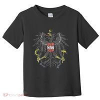 Austrian Flag Austria Coat Of Arms Vienna Eagle Toddler T-Shirt thumb 0