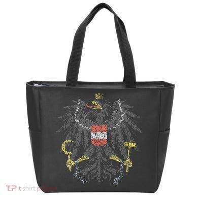 Austrian Flag Austria Coat Of Arms Vienna Eagle Tote Bag