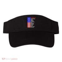 American Flag A Scout Is Trustworthy Friendly Courteous Visor thumb 0