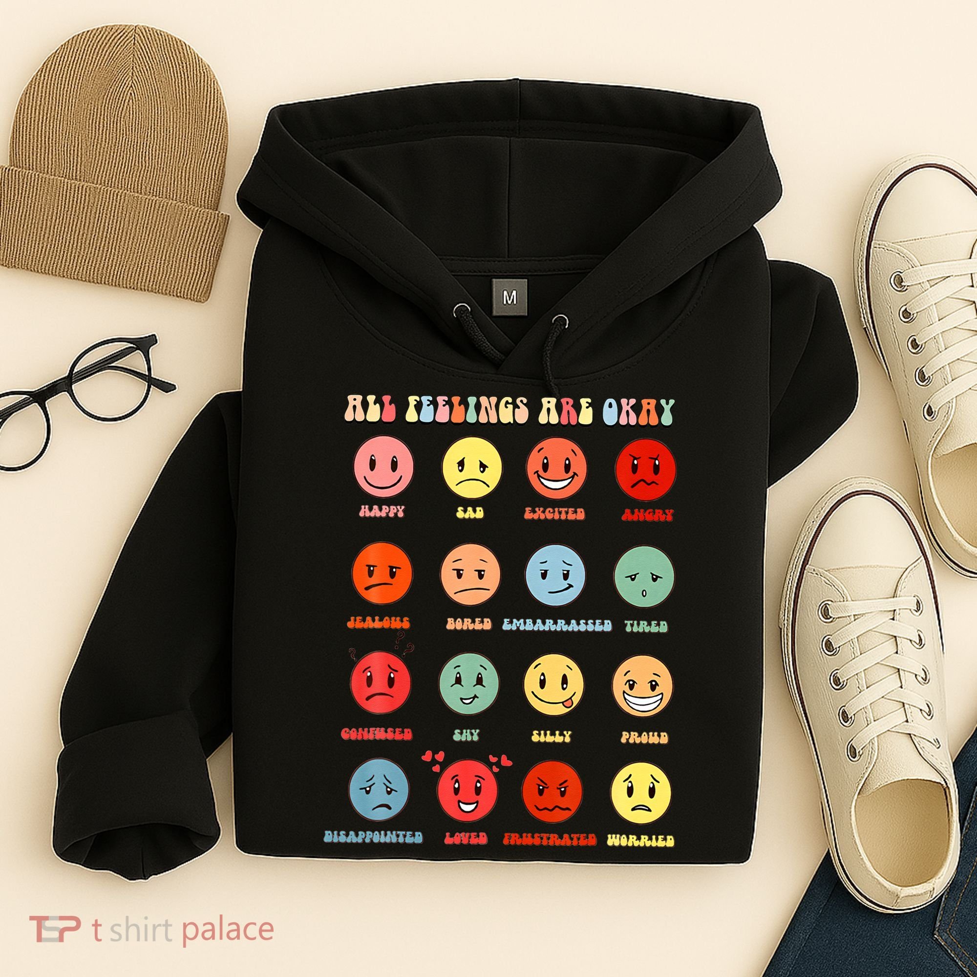 All Feeling Are Okay Mental Health Matters Hoodie