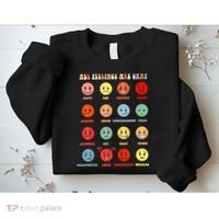 All Feeling Are Okay Mental Health Matters Sweatshirt thumb 2