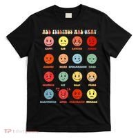 All Feeling Are Okay Mental Health Matters T-Shirt thumb 0