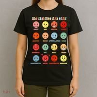 All Feeling Are Okay Mental Health Matters T-Shirt thumb 4