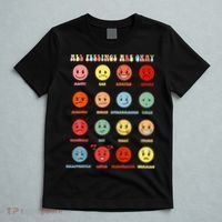 All Feeling Are Okay Mental Health Matters T-Shirt thumb 5
