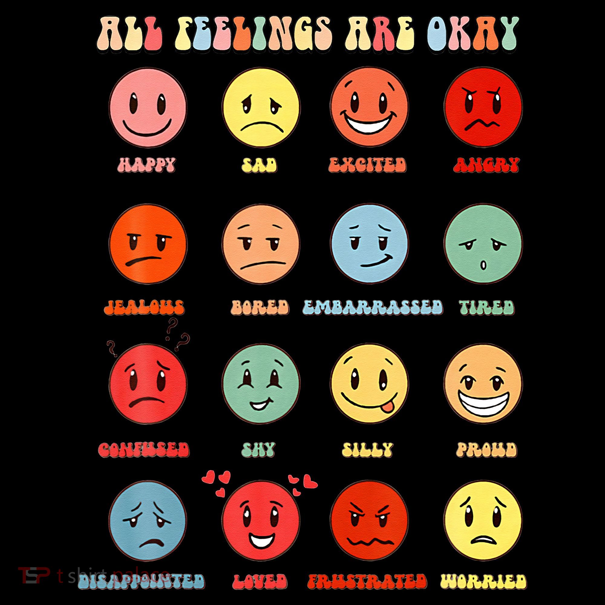 All Feeling Are Okay Mental Health Matters Women's Hoodie