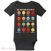 All Feeling Are Okay Mental Health Matters Baby Bodysuit thumb 0