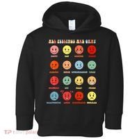 All Feeling Are Okay Mental Health Matters Toddler Hoodie thumb 0