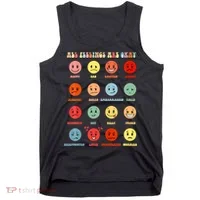 All Feeling Are Okay Mental Health Matters Tank Top thumb 0
