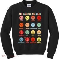 All Feeling Are Okay Mental Health Matters Kids Sweatshirt thumb 0