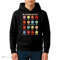 All Feeling Are Okay Mental Health Matters Kids Hoodie thumb 4