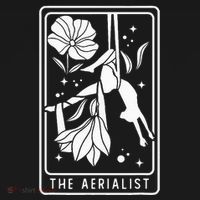 Aerialist Floral Acrobatics Dancer Aerial Silk Circus Sports Apron thumb 3
