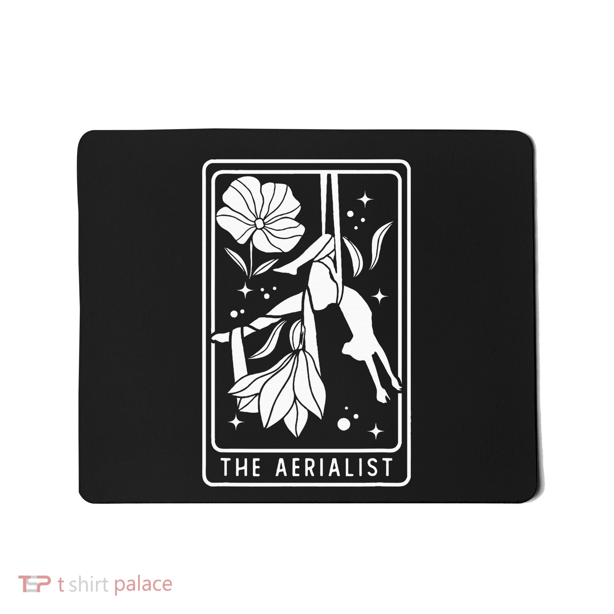 Aerialist Floral Acrobatics Dancer Aerial Silk Circus Sports Mousepad