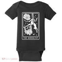 Aerialist Floral Acrobatics Dancer Aerial Silk Circus Sports Baby Bodysuit thumb 0