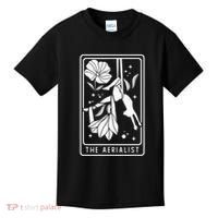 Aerialist Floral Acrobatics Dancer Aerial Silk Circus Sports Kids T-Shirt thumb 0