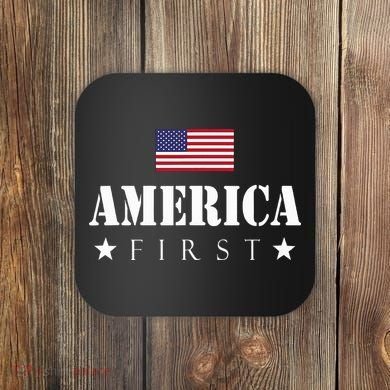 America First Americafirst Coaster
