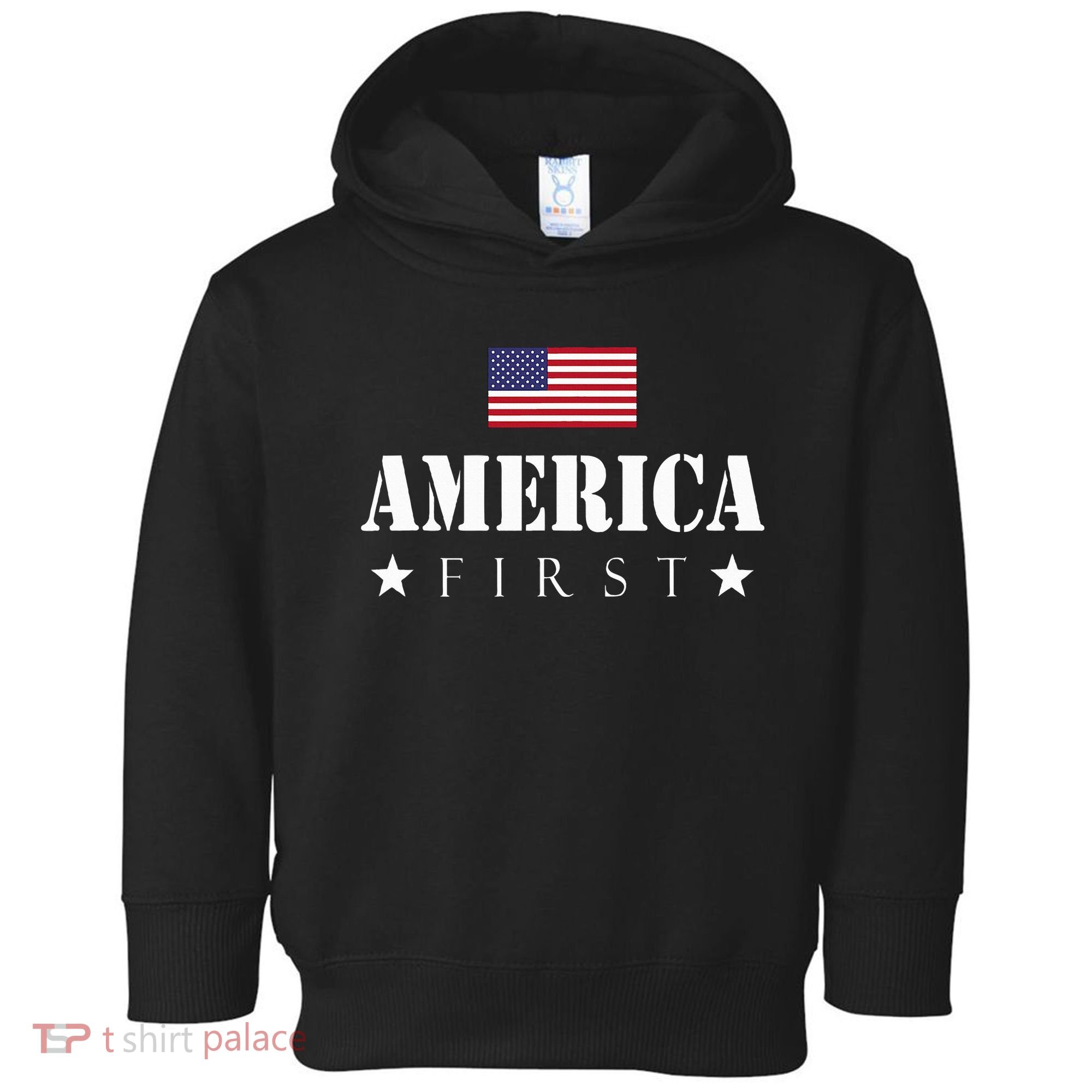 America First Americafirst Toddler Hoodie