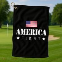 America First Americafirst Golf Towel thumb 1