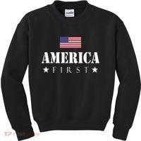 America First Americafirst Kids Sweatshirt thumb 0