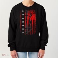 American Flag Archery Women's Sweatshirt thumb 0