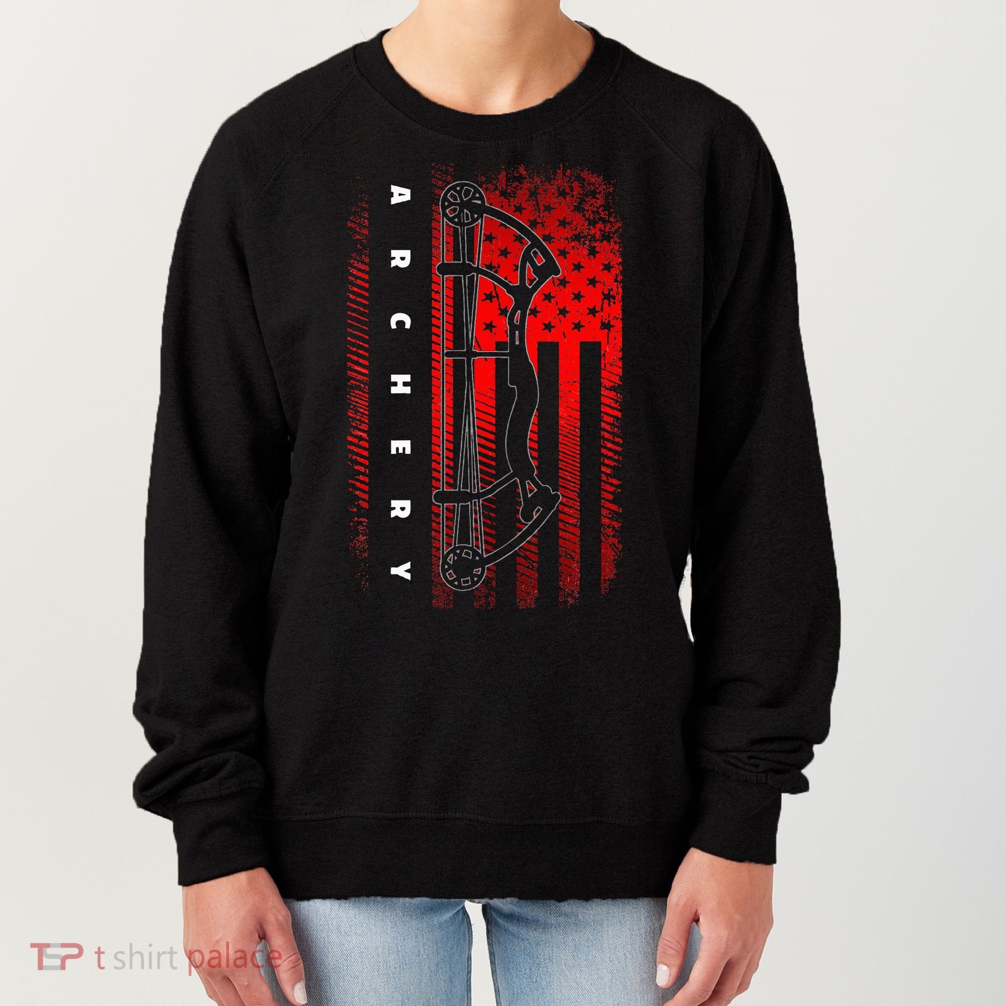 American Flag Archery Women's Sweatshirt