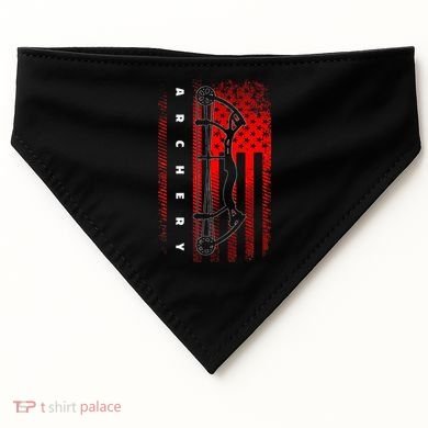 American Flag Archery USA-Made Doggie Bandana