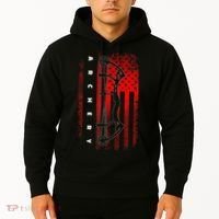 American Flag Archery Hoodie thumb 2